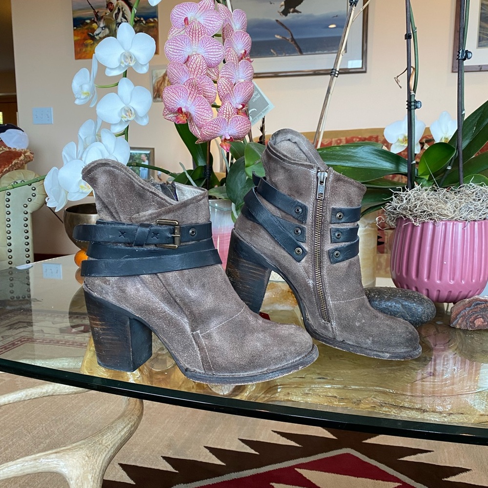 FREEBIRD by Steven, FB-Blaze, Grey Suede, Size 9